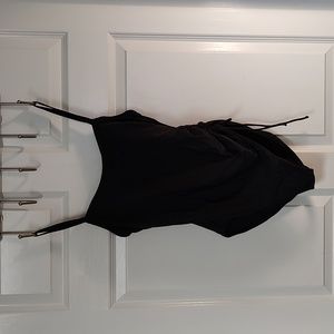 Black one piece swimsuit size 12